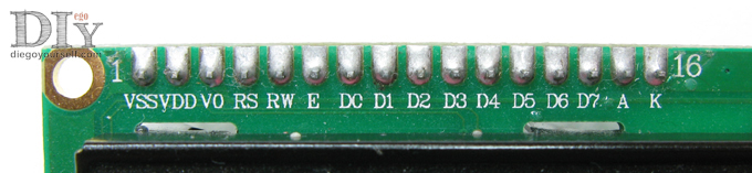 Connecteur en ligne d'un écran LCD