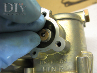 Carburateur Zenith 32 IF2 Repose de la valve de l'enrichisseur